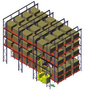 駛入式貨架、食品塑料周轉箱與貨物倉儲服務 構建高效現代倉儲體系